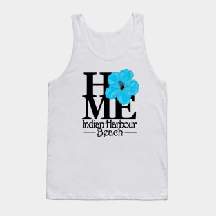 HOME Indian Harbour Beach Blue Hibiscus Tank Top